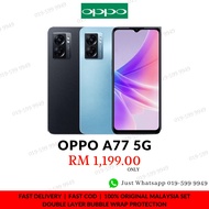 OPPO A77 5G (6GB RAM | 128GB ROM) with 1 Year OPPO Malaysia Warranty