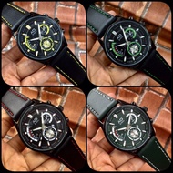 ORIGINAL AD STEEL LEATHER ANALOGUE MEN WATCH MODEL 8880