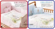 奇哥花園比得兔六件床組藍色粉紅色M L嬰兒床組PLC64800P大床中床Peter Rabbit彼得兔PLC64900B