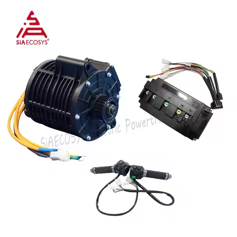 QSMOTOR QS138 3000W 72V 100KPH V2 Mid Drive Motor with EM150 150A Votol Controller