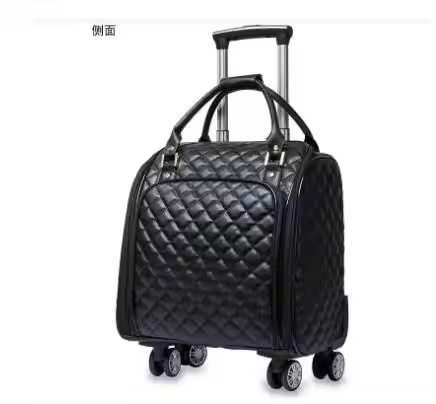 Travel Rolling Luggage Suitcase 16 Inch Women Travel Rolling Baggage bags Women Carry On Hand Luggag