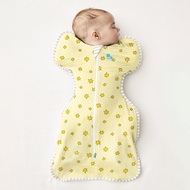 [3 Sizes] Love To Dream Swaddle Up Bamboo Lite (Baby Zip Swaddle) 0.2 TOG Yellow Super Star - 0+ Months | Baby Swaddle / Baby Swaddle Wrap / Swaddle / Swaddle For Newborn / Swaddle With Zip / Newborn Swaddle / Baby Blanket / Bamboo swaddle