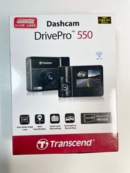 全新未開封 Transcend DrivePro 550B 附64GB卡 1080P 行車記錄器車cam (吸盤式) 香港行貨