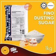 Bakels Fino Dusting Sugar Snow Powder Serbuk Sajli Hiasan Kek Donut Pastries 1kg