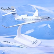Kayaktion 1PCS Gulfstream G650 Aircraft Diecast 1/200 Scale Airplane Model Planes G650ER Airplane Mo