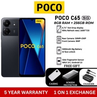 POCO C65 Smartphone | 8+256GB, powerful MediaTek G85, 50MP AI triple camera