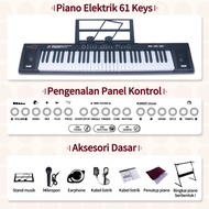 PROMO- MIIGO PIANO ELEKTRONIK MULTIFUNGSI PIANO 61-KEYPIANO - twostore9