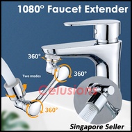 【SG Seller】💧1080° Rotation Faucet Extender 💧Universal Extension Arm Kitchen Toilet Water Saving Save