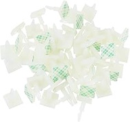 QUARKZMAN Pack of 88 Self-Adhesive PCB Spacers, Sticky Nylon Insulation Spacers for Circuit Boards, 