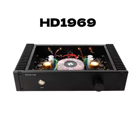 Golden Seal Hood 1969 Small Class A HIFI Rear Stage Amplifier Whole Machine Pure Class A High Temper