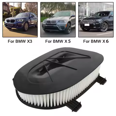 High Quality Air Filter OEM 13717811026 For BMW X3 X5 X6 F25 F15 E72 E71 E70 2.0-3.0L Auto Accessori