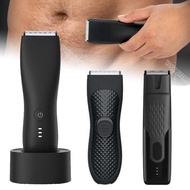 Mens Electric Groin Pubic Hair Trimmer Body