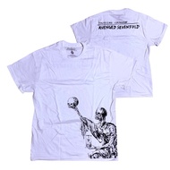 AVENGED SEVENFOLD A7X T-SHIRT PRACTING Compaction Pattern (WHITE)(2025) USA Licensed