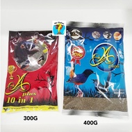FISHER A Plus Dedak BurungTop Song  10 in 1 Bird Food Makanan Burung OKU 400g 300g