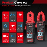 HABOTEST HT200D DC/AC current, voltage, digital clamp meter, measuring resistance, capacitance, freq