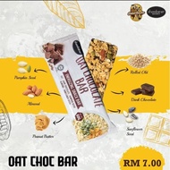 CHOCOTAINER OAT CHOCOLATE BAR🔥COKLAT PENUH KACANG,SEED,OAT🥜COKLAT DIET / COKLAT SIHAT / COKLAT VIRAL
