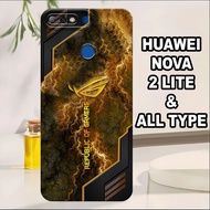 G24 - HUAWEI NOVA 2 LITE Silicone - HUAWEI NOVA 2 LITE pro camera Softcase - ROG Motif - Flexible ru
