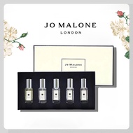 Jo Malone Perfume Set 9ml* 5pcs 5ชิ้น ล่อง น้ำหอมผู้หญิง กลิ่นหอมติดทนนาน ส่งฟรี กล่องซีลพร้อมส่ง เคาน์เตอร์ของแท้ (100% ของแท้ )