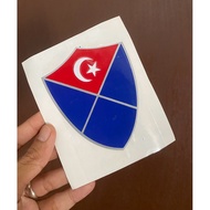 Bangsa Johor Logo Rakyat Johor Car Motor Sticker Waterproof