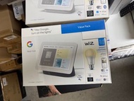 [全新現貨] Google Nest Hub 2nd Gen + WiZ Wi-Fi智能LED燈泡 套裝