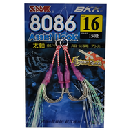 SAME 莎美 8086 Slow Jigging 鈎 長 SSH-082AP 16  1包