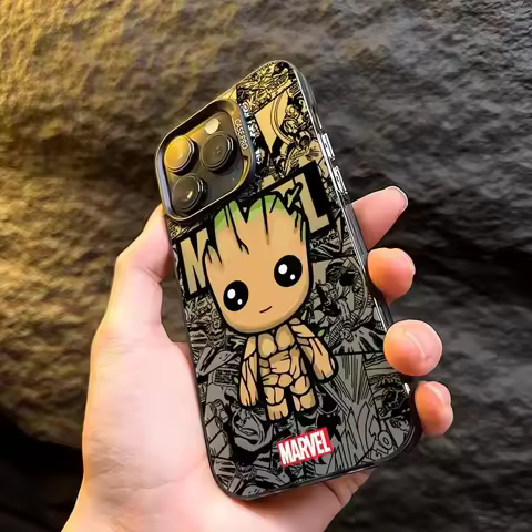 Groot Spider-Man Case For Samsung Galaxy M23 M15 M30S M31 A50 A30 A20 A21S A12 A02 A03S A22 A13 A10 