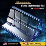 Xiaomi Mi 11 / Mi 10T Pro / Redmi Note 10 Pro / Note 9s / 9 Pro / 9T 360 Double Sided Glass Magnetic Adsorption Case