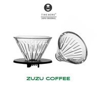 ZUZU COFFEE TIMEMORE - Crystal Eye Coffee dripper V60 Coffee Dripper
