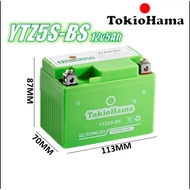 BATTERY TOKIOHAMA YTZ5S BATTERY BATERI Y15ZR Y16ZR FUTURE WAVE110 ALPHA DASH125 LAGENDA115 LC135 EZ1