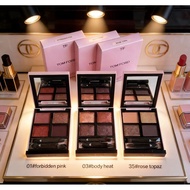 ((KE QI) 1 Thorned Rose 4 Color Eyeshadow Palette 9gNew Upgraded Color Number: Limited 01#forbidden 