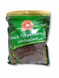 พริกไทยเม็ดดำ (ตรามือที่ 1) 500 กรัม (Black pepper)