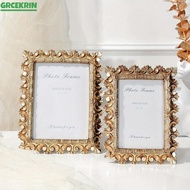 Picture Frame Vintage Gold Frames Resin Gold Picture Frames for Tabletop Decor