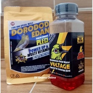 Dorodod EDAN PLECI 100GR FINE VOER VOLTAGE VITAMIN DOPING PLECI FOOD PACKAGE DAILY COMPETITION