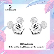 ♈Swarovski♈ 5668781 S925 sterling silver with diamonds Mickey Mouse Disney earrings (gift box authen