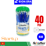 Flexoffice Startup Ball Pen Retractable Ball Pen 0.5mm / 0.7mm 12pcs/Drum