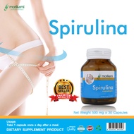 สาหร่ายสไปรูลิน่า โมริคามิ 1 ขวด Spirulina X 1 Morikami สาหร่าย สไปรูลิน่า สาหร่ายเกลียวทอง