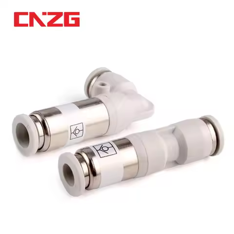 Pneumatic One-way Non Return Check Valve SMC Type Straight Control Check Valve 4mm 6mm 8mm Hose Conn