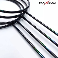 RAKET BADMINTON MAXBOLT WOVEN BLACK LIMITED EDITION ORIGINAL MAXBOLT