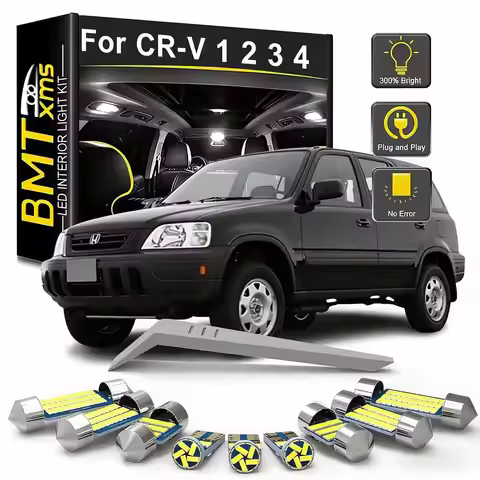 BMTxms Car Interior LED Light Kit For Honda CRV RD1 2 3 4 MK1 MK2 MK3 MK4 1995-2020 2005 2007 2008 2