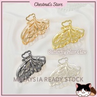CHESTNUT'S STORE Simple Elegant Butterfly Metal Hair Claw Korean Style Hairclips Hair Accessories Kl