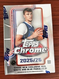 2025 - 2026 Topps Chrome Value Box Basketball NBA (追Cooper Flagg RC / Lebron James / Victor Wembanya