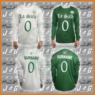 ✔ Customized Number and Surname DLSU Warmer Jersey