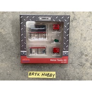 Diorama Metal Tools Set A AD-2409 (1:64)