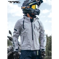 TNAC TNAC Motorcycle Four Seasons Cycling Jersey Men's Windproof Warm Bat Commuter Motorcycle Jersey