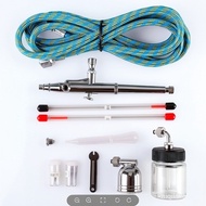 【In stock】Dual Action Airbrush Set 0.2mm/0.3mm/0.5mm Needle Air Brush Spray Gun Paint Art YAIN NFBK 