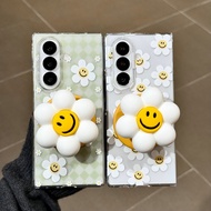 With movable beautiful Flowers Magnetic Case Samsung Z Fold 7/Fold7/Fold 7/Z Fold 6/Fold6/Z Fold 5/F