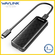 Wavlink Thunderbolt 3 NVME SSD Enclosure แบบพกพา PCIe NVME SSD Hard Driveฮาร์ดดิสก์ภายนอกความเร็ว394