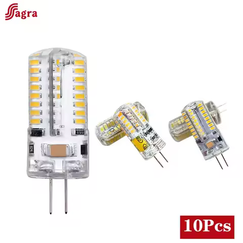 10Pcs/lot G4 LED Lamp AC DC 12V 220V 240V 2W 3W 4W 5W 7W 9W Ceramic Led Bulb Warm/Cold White Spotlig