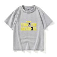 LeBron James Knight 23 Vải Thun Jersey Bộ Đồ Tập Bóng Rổ Áo Thun Tay Ngắn Cổ Tròn Nam Thời Trang Cổ 