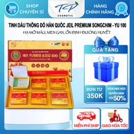 Tinh Dầu Thông Đỏ Hàn Quốc Jeil Premium Singchin YU 100 : phiên bản nâng cấp Tan mỡ máu hạ men gan đ